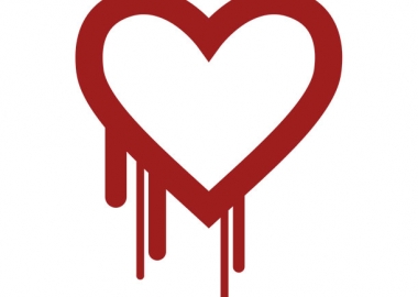 Heart bleeding graphic