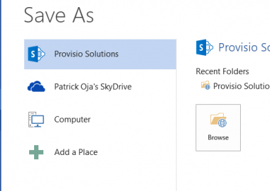 Microsoft SkyDrive screen shot