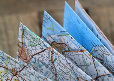 Folded map