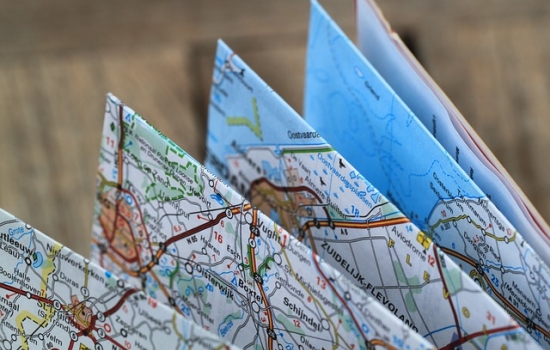 Folded map