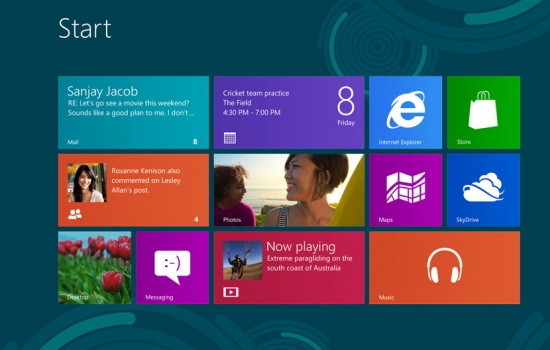 Windows 8 screenshot