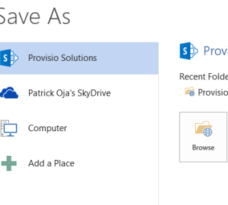 Microsoft SkyDrive screen shot