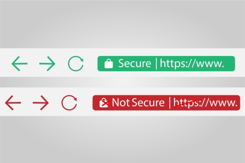 HTTPS warning