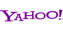 Purple Yahoo! logo